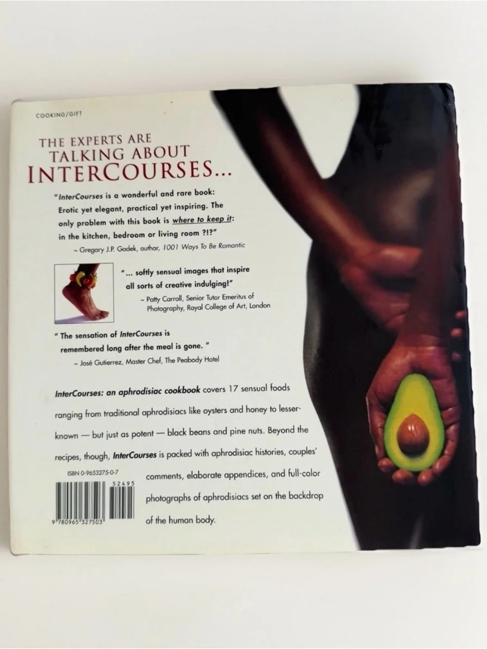 InterCourses An Aphrodisiac Cookbook Martha Hopkins Randall Lockridge Hardcover